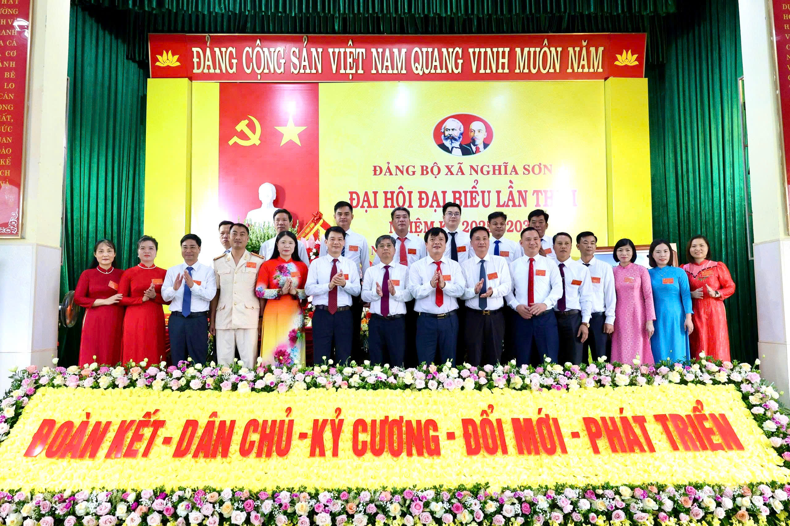 ĐẠI HỘI ĐẠI BIỂU ĐẢNG BỘ XÃ NGHĨA SƠN LẦN THỨ NHẤT, NHIỆM KỲ 2025 – 2030